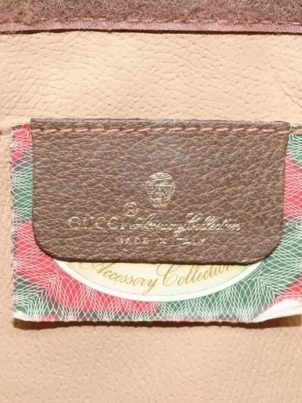 GUCCI GG Supreme Web Sherry Line Clutch Bag PVC Beige 89 01 033 Auth th5825 - Picture 8 of 15